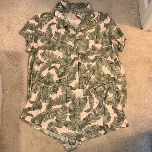Show Me Your Mumu Palms PJ Short Set XXL